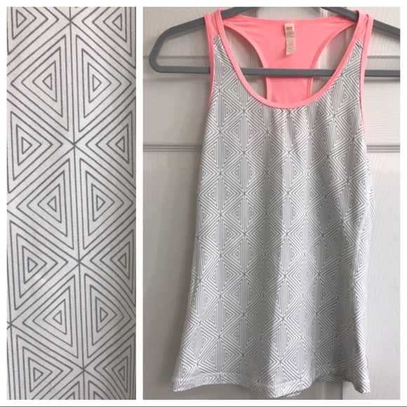 Lucy Tops - Lucy Athletic Workout Racerback Tank Top Small S